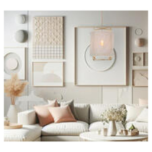 Silvanna 35Cm Pendant Light White Small