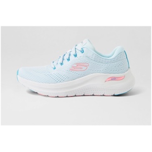 Skechers 150051 Arch Fit2 Big League Sk Light Blue Multi Textile Light Blue Multi Sneakers Womens Shoes Casual Casual Sneakers