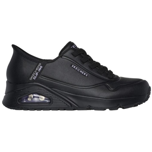 Skechers Slip-Ins Uno Easy Air Womens - US 7.5 Black/Black