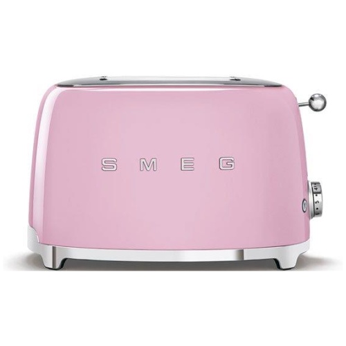 Smeg Retro Style 2 Slice Toaster - Pastel Pink