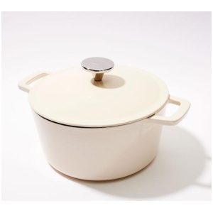 Smith + Nobel Colour Kitchen 5 L Cast Iron Casserole Almond