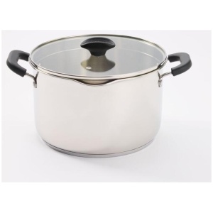 Smith + Nobel Genoa Stainless Steel Covered Casserole Pot