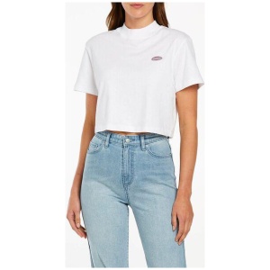 Square Crop Tee White
