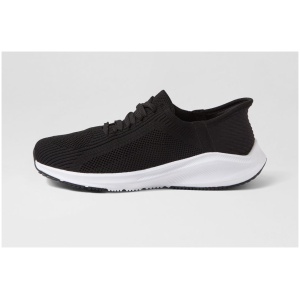 Supersoft Juncil Su Black Knit Black Sneakers Womens Shoes Casual Sneakers