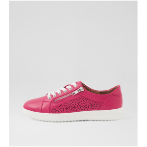 Supersoft Zarina Su Dk Fuchsia White Sole Leather Dk Fuchsia White Sole Sneakers Womens Shoes Casual Casual Sneakers