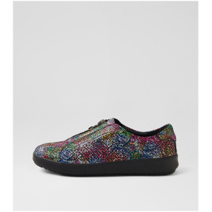 Supersoft Zarria Su Floral Scribble Suede Floral Scribble Sneakers Womens Shoes Casual Casual Sneakers