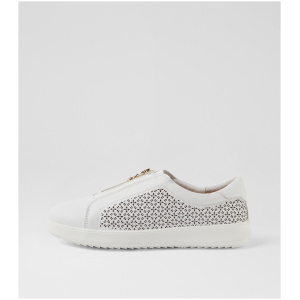 Supersoft Zarria Su White Leather White Sneakers Womens Shoes Casual Casual Sneakers