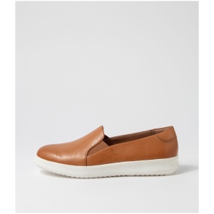 Supersoft Zlolly Su Dk Tan Leather Dk Tan Sneakers Womens Shoes Casual Casual Sneakers