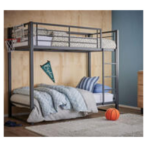 Titan Single Bunk Bed Black