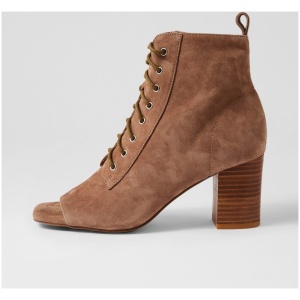 Top End Cista To Lt Choc Suede Lt Choc Sandals Womens Shoes Heeled Sandals
