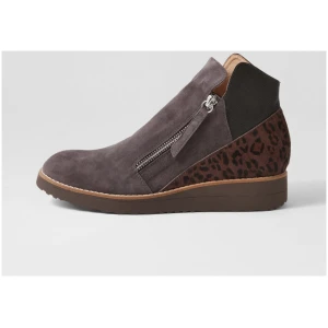 Top End Ossha To Cocoa Lt Choc Leopard Multi Cocoa Lt Choc Leopard Boots Womens Shoes Casual Ankle Boots