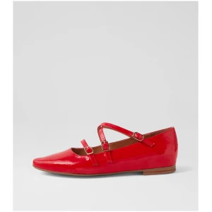 Top End Sabecca To New Red Patent Leather New Red Shoes Womens Shoes Casual Flat Shoes
