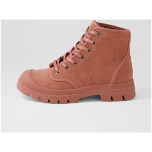 Top End Sagar To Blush Canvas Blush Boots Womens Shoes Casual Ankle Boots