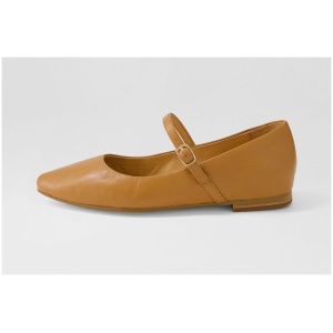 Top End Sairo To Dk Tan Leather Dk Tan Shoes Womens Shoes Casual Flat Shoes