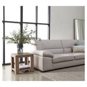 Toronto Square Side Table Brown