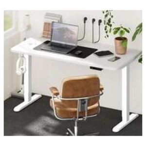 Trudie Electric Standing Desk White