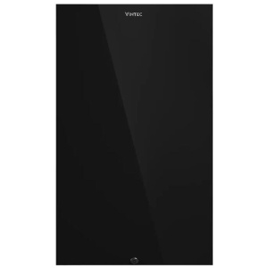 Vintec 35 Bottle Under Counter Full Black Door Wine Cabinet