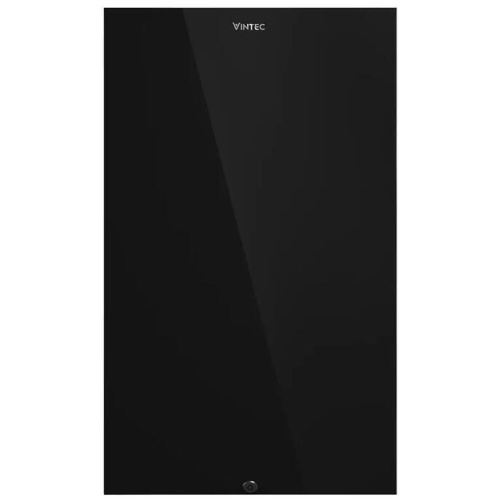 Vintec 35 Bottle Under Counter Full Black Door Wine Cabinet