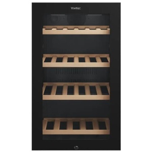 Vintec 35 Bottle Under Counter Glass Door Wine Cabinet