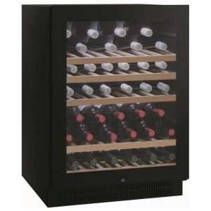 Vintec 50 Bottle Single Zone Wine Cabinet - Black