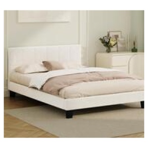 Vivian Queen Bed White