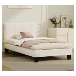 Vivian Single Bed Frame White
