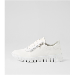 Waldlaufer Birdy Wf Weiss Silber Leather Weiss Silber Sneakers Womens Shoes Casual Casual Sneakers