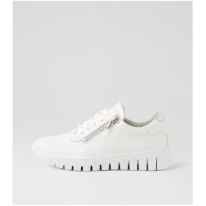 Waldlaufer Birdy Wf Weiss Silber Leather Weiss Silber Sneakers Womens Shoes Casual Casual Sneakers