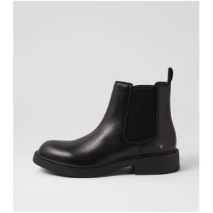 Windsor Smith Bonus Ws Black Leather Black Boots Womens Shoes Casual Ankle Boots
