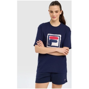 Women's Hailey Tee - FILA NAVY - FILA NAVY