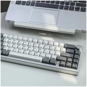 YUNZII AL68 65% Mechanical Keyboard (Silver) (Milk V2 Switch)