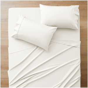 York 375TC Cotton Sateen Sheet Set - Queen