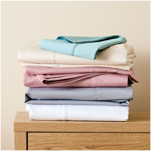 York 375TC Cotton Sateen Sheet Set - Queen
