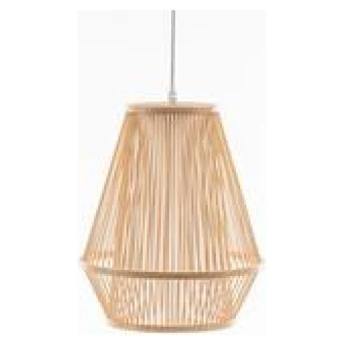 Zarima Bamboo Pendant Light Neutral