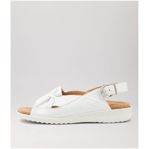 Ziera Bari Xw Zr White White Sole Leather White White Sole Sandals Womens Shoes Casual Sandals Flat Sandals