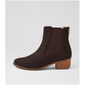 Ziera Eldo Xf Zr Choc Tumble Nubuck Choc Boots Womens Shoes Casual Ankle Boots