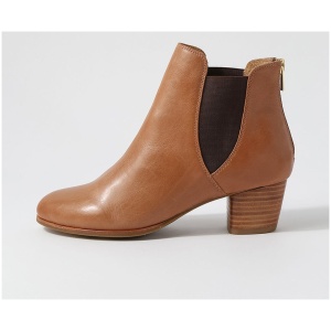 Ziera Gadore W Zr Tan Leather Tan Boots Womens Shoes Casual Ankle Boots