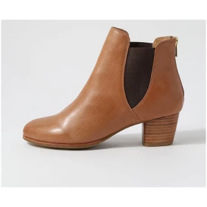 Ziera Gadore W Zr Tan Leather Tan Boots Womens Shoes Casual Ankle Boots