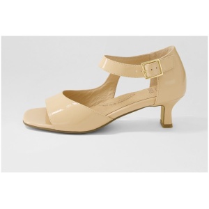 Ziera Irunn Xw Zr Nude Patent Leather Nude Sandals Womens Shoes Dress Heeled Sandals
