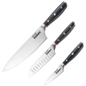 iconiX 3 Piece Starter Knife Set by Baccarat