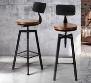 Alamo Bar Stool Black