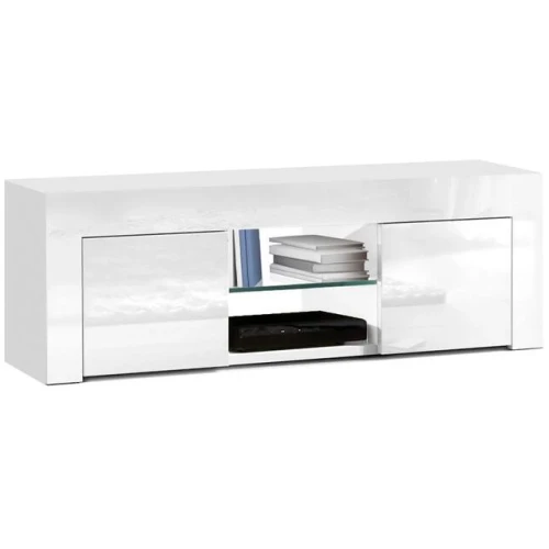 Artiss Entertainment Unit TV Cabinet 130cm White Ivan