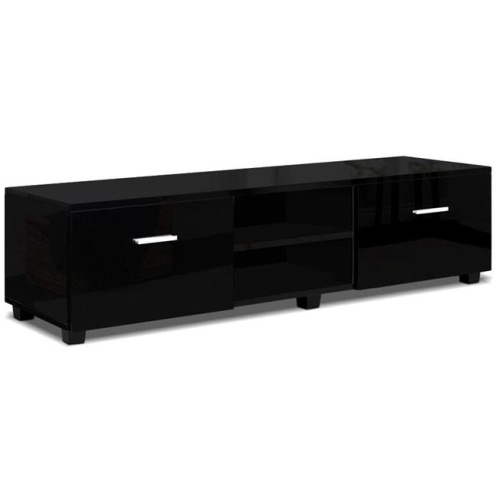 Artiss Entertainment Unit TV Cabinet 140cm Black Jim