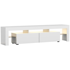 Artiss Entertainment Unit TV Cabinet LED 189cm White Elo