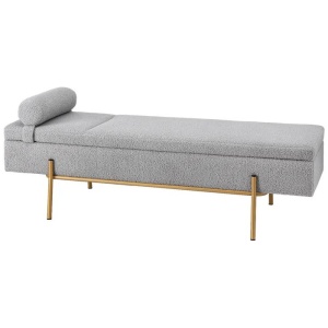 Artiss Storage Ottoman Bed 140cm Pillow Foot Stool