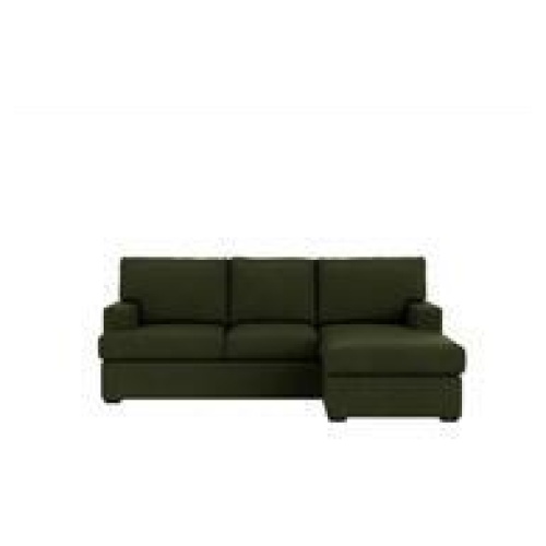 Balmain 3 Seater Chaise Sofa Mason Olive