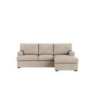 Balmain 3 Seater Chaise Sofa Neutral