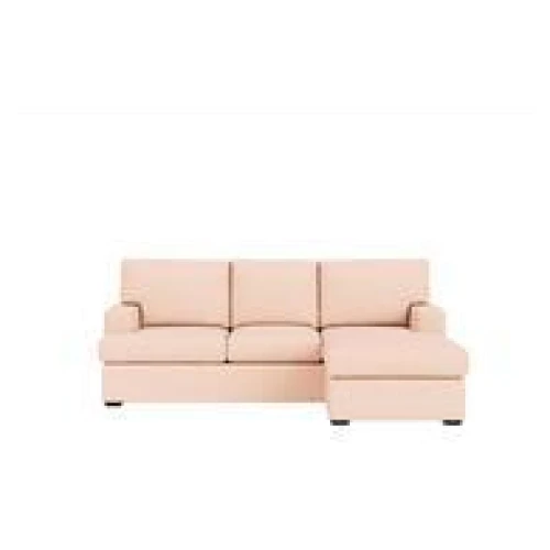 Balmain 3 Seater Chaise Sofa Pink