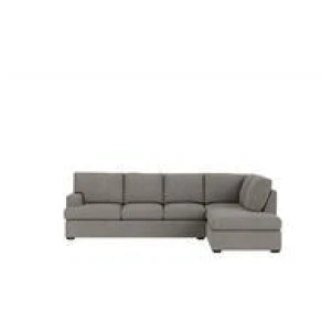 Balmain 5 Seater Modular Sofa With Right Chaise Grey