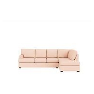 Balmain 5 Seater Modular Sofa With Right Chaise Pink